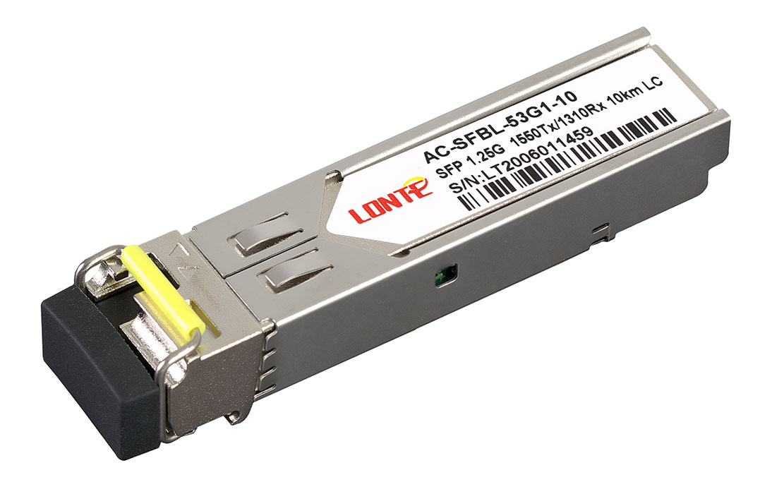 SFP WDM 1.25G Tx1550/Rx1310 10km LC DDM