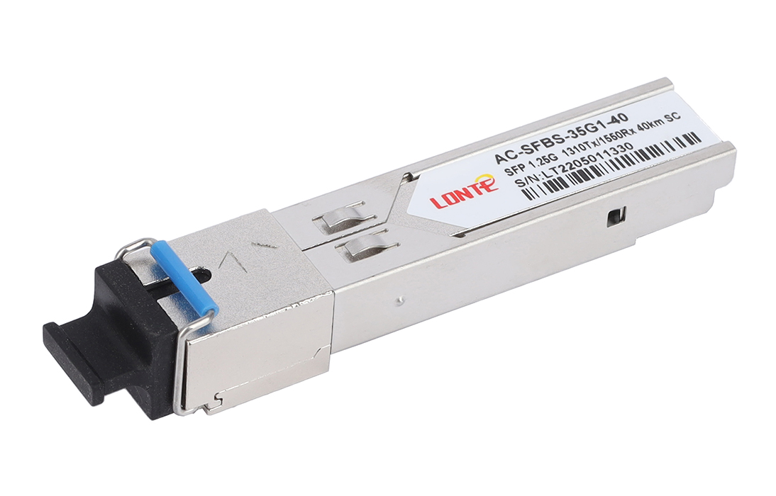 Модуль SFP WDM 1.25G Tx1310/Rx1550 40km SC DDM