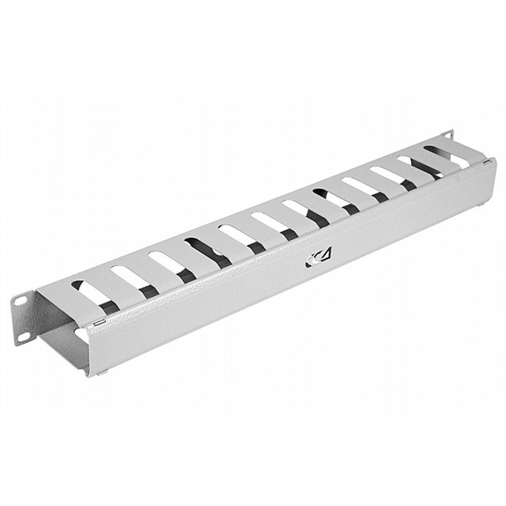 130411-00478 Органайзер кабельный горизонтальный с крышкой ОКГК-19"-1U ССД