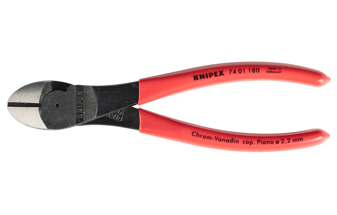 KN-7401180 Бокорезы Knipex 74 01 180мм с высоким соотношением плечевого рычага