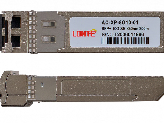 Оптический трансивер SFP+ 10G 850nm 300m LC DDM MMF