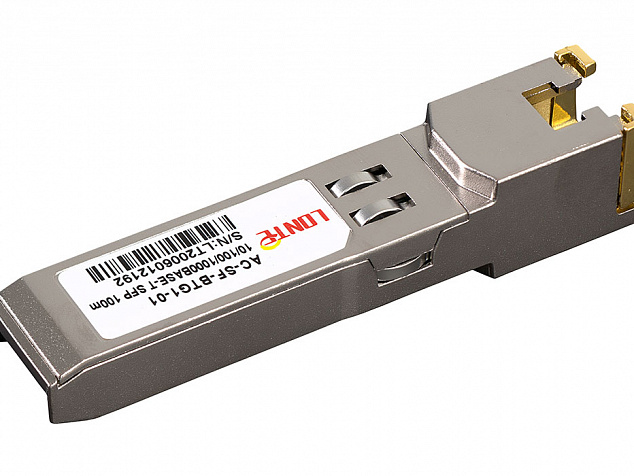 SFP 10/100/1000 Base-T 100m RJ45