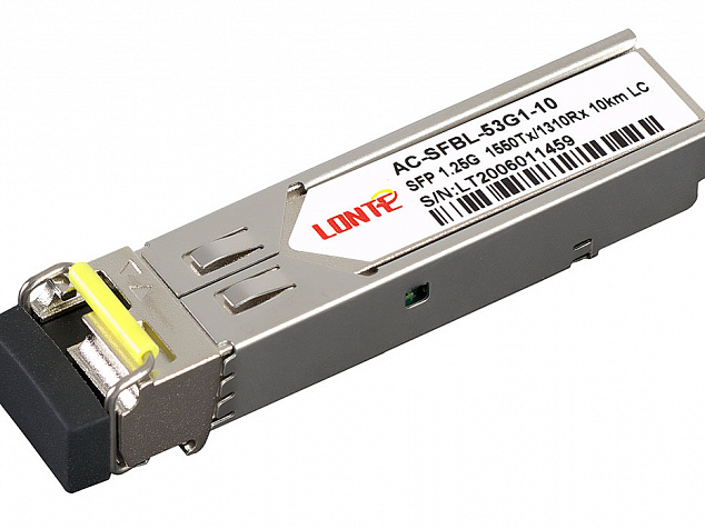 SFP WDM 1.25G Tx1550/Rx1310 10km LC DDM