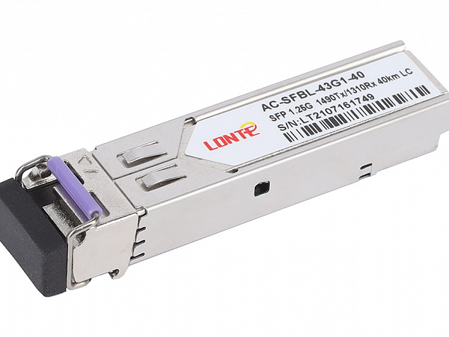 Модуль SFP WDM 1.25G 1490/1310nm 40km LC DDM