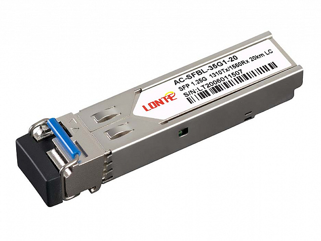 Модуль SFP WDM 1.25G Tx1310Rx1550 20km LC DDM