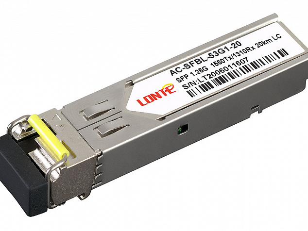 Модуль SFP WDM 1.25G Tx1550Rx1310 20km LC DDM