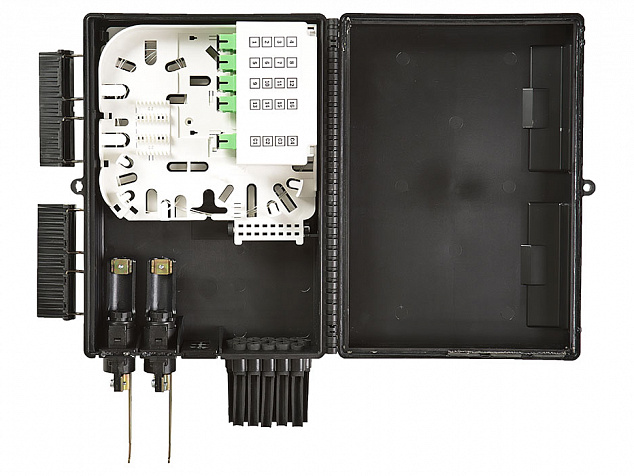 Муфта-кросс МКО-П3/С09-4/4SC-1PLC4-SC/APC-20SC-20SC/APC -4SC/APC ССД