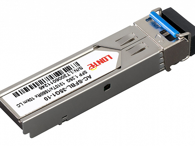 SFP WDM 1.25G Tx1310/Rx1550 10km LC DDM