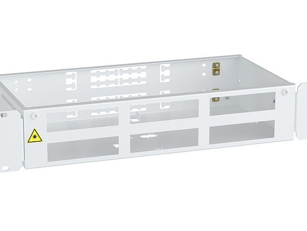 Кросс ШКОС-Л-2U/4 (корпус б/планок,б/ЗИП,б/кассеты) ССД