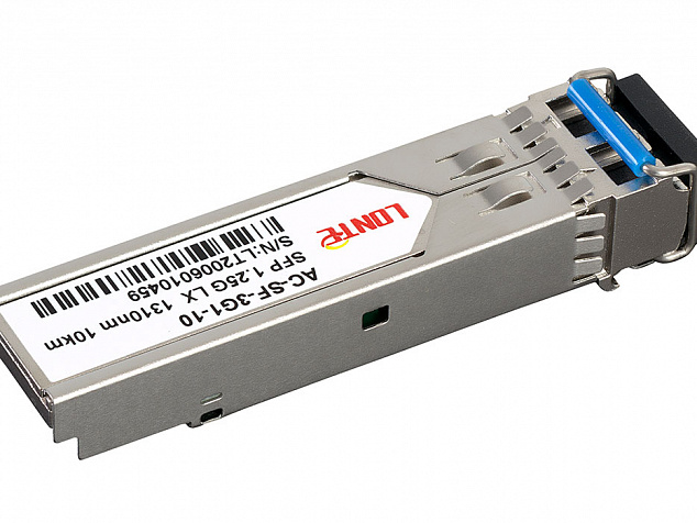 Оптический трансивер SFP 1.25G 1310nm 10km LC SMF DDM