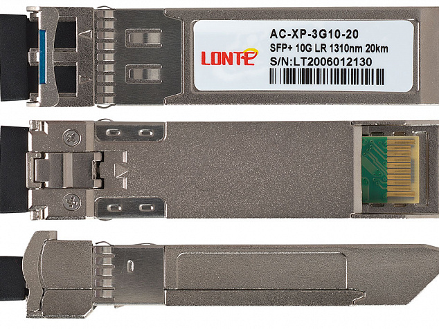 Оптический трансивер SFP+ 10G 1310nm 20km LC DDM SMF