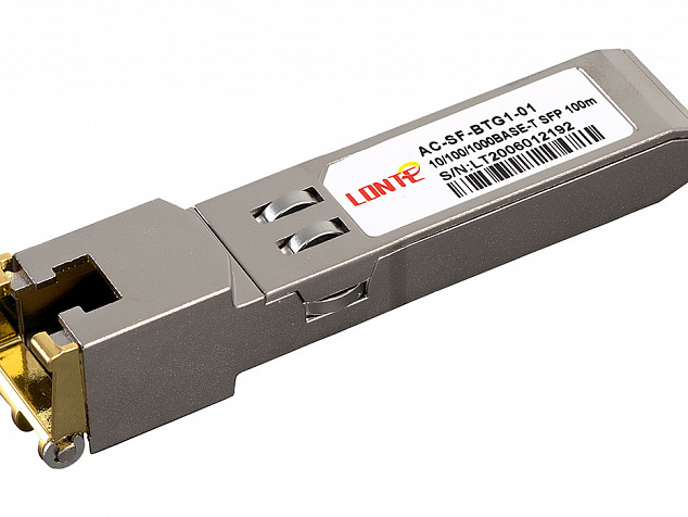 SFP 10/100/1000 Base-T 100m RJ45