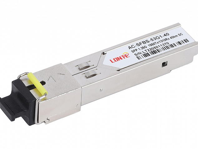 Модуль SFP WDM 1.25G Tx1550/Rx1310 40km SC DDM