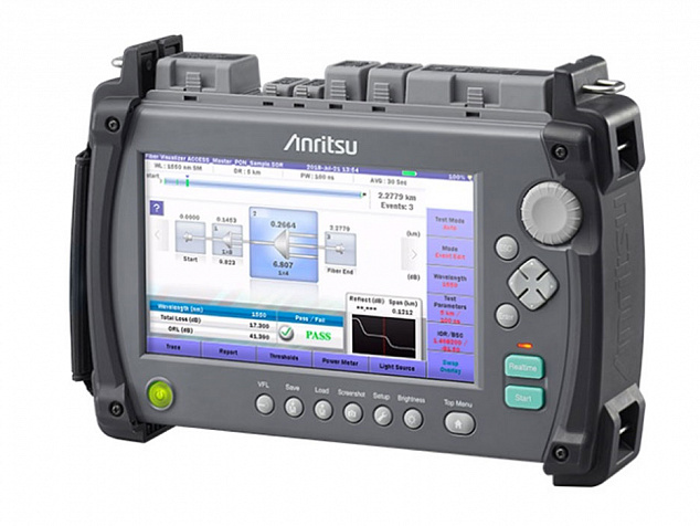 Рефлектометр Anritsu MT9085A-053 SM, 39/37,5 dB, 1310/1550 nm, SLS, FC адаптер