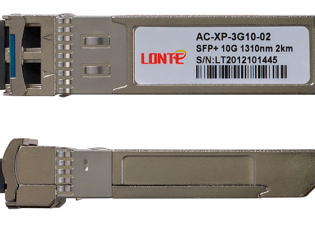 Оптический трансивер SFP+ 10G 1310nm 2km LC DDM SMF