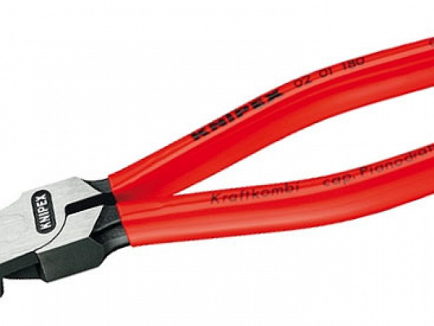 KN-0201180 Плоскогубцы Knipex 02 01 180мм с высоким соотношением плечевого рычага