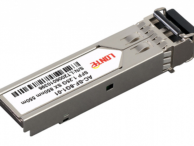 Оптический трансивер SFP 1.25G 850nm 550m LC MMF DDM