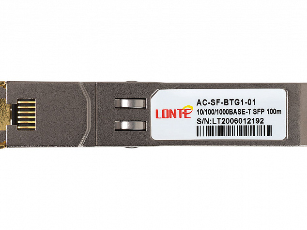 SFP 10/100/1000 Base-T 100m RJ45