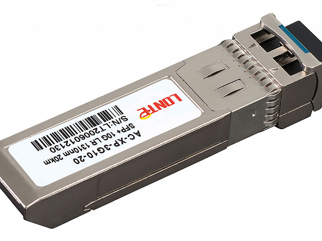 Оптический трансивер SFP+ 10G 1310nm 20km LC DDM SMF