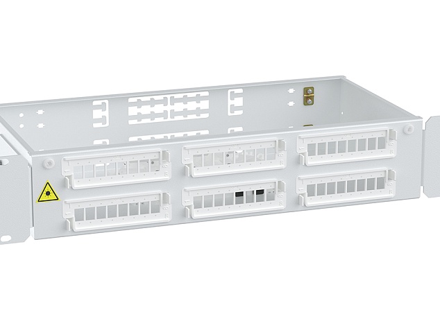 Кросс ШКОС-Л -2U/4 -48 -FC/ST/SC/LC~  -(корпус) ~ ССД