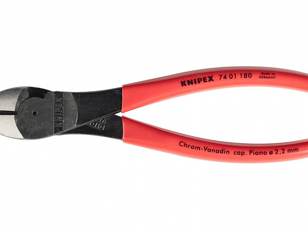 KN-7401180 Бокорезы Knipex 74 01 180мм с высоким соотношением плечевого рычага