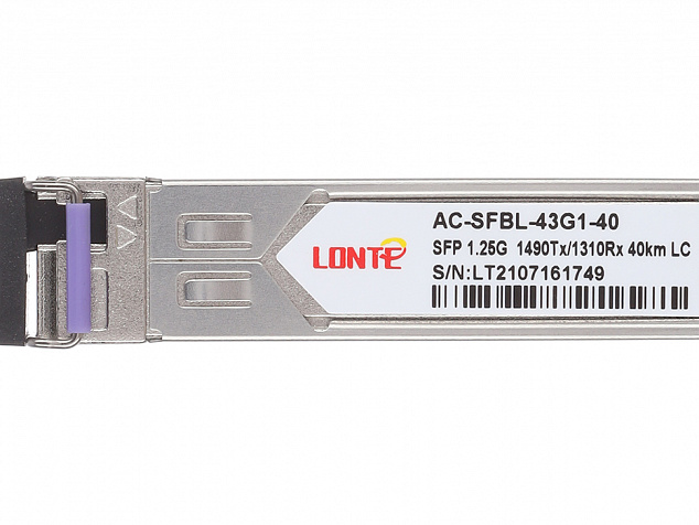 Модуль SFP WDM 1.25G 1490/1310nm 40km LC DDM