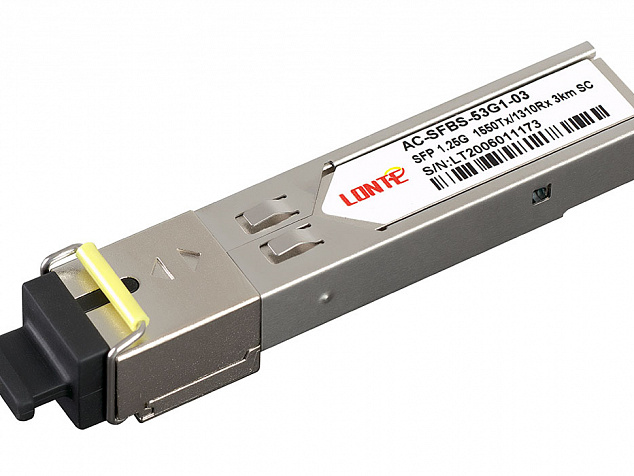 SFP WDM 1.25G Tx1550/Rx1310 3km SC DDM