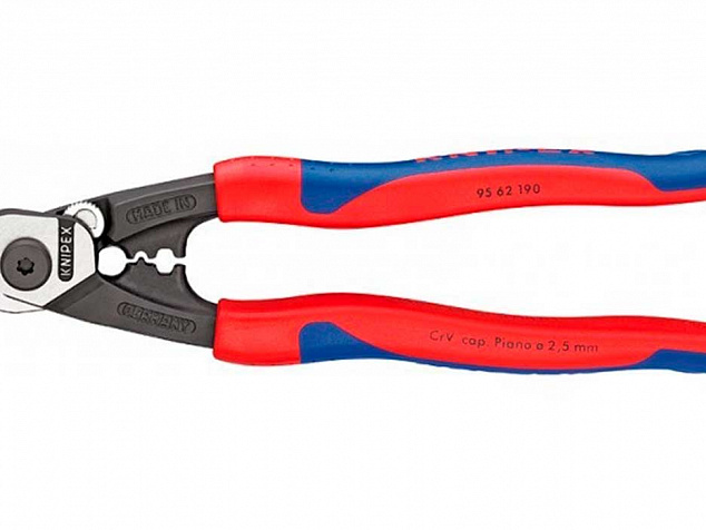 KN-9562190 Тросорез для резки проволочных тросов d до 7 мм Knipex