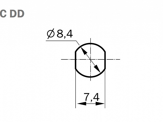 Адаптер FCAPC SM DD тип Huber+Suhner FCPC-FCPC-C600